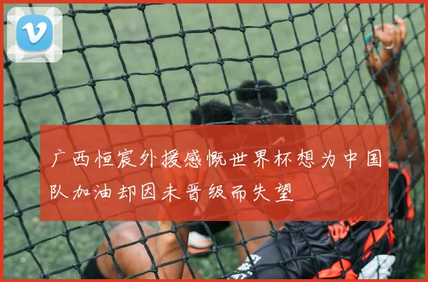 广西恒宸外援感慨世界杯想为中国队加油却因未晋级而失望